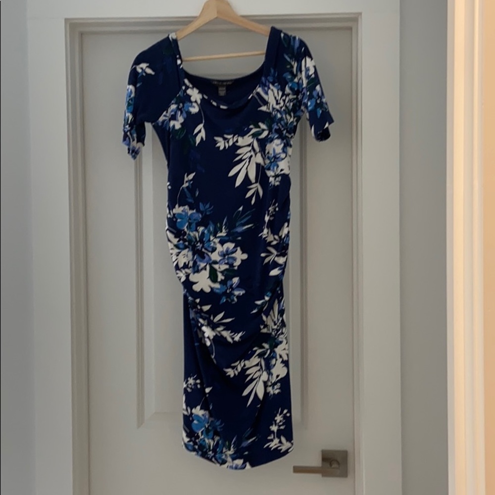 Floral maternity dress